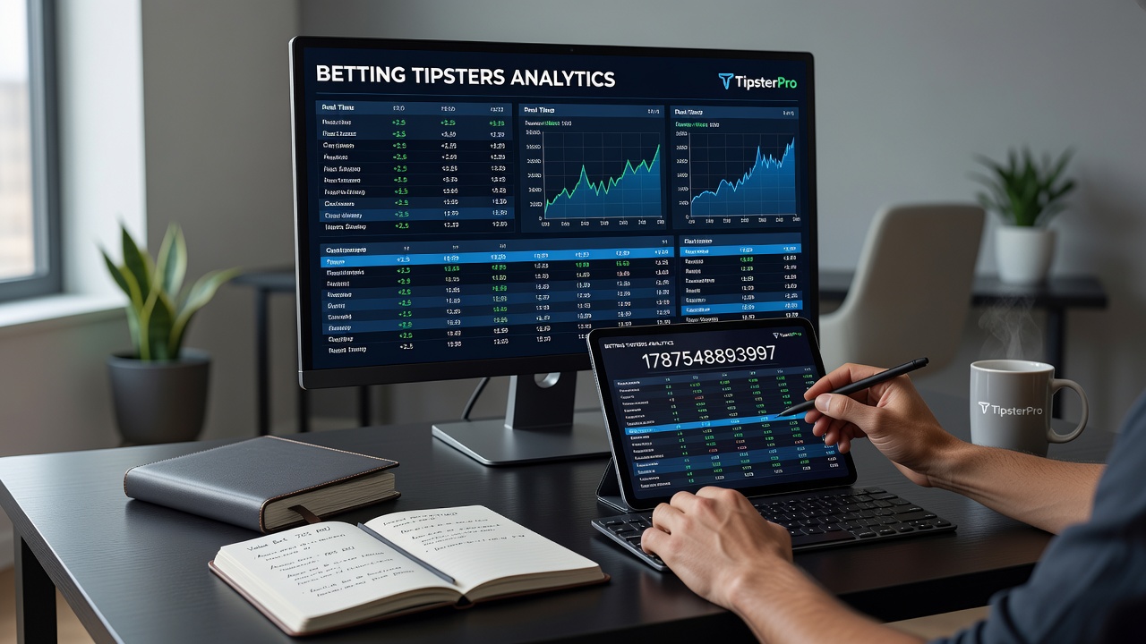 Detailed view of tipster performance dashboards displaying strike rates and subscription options