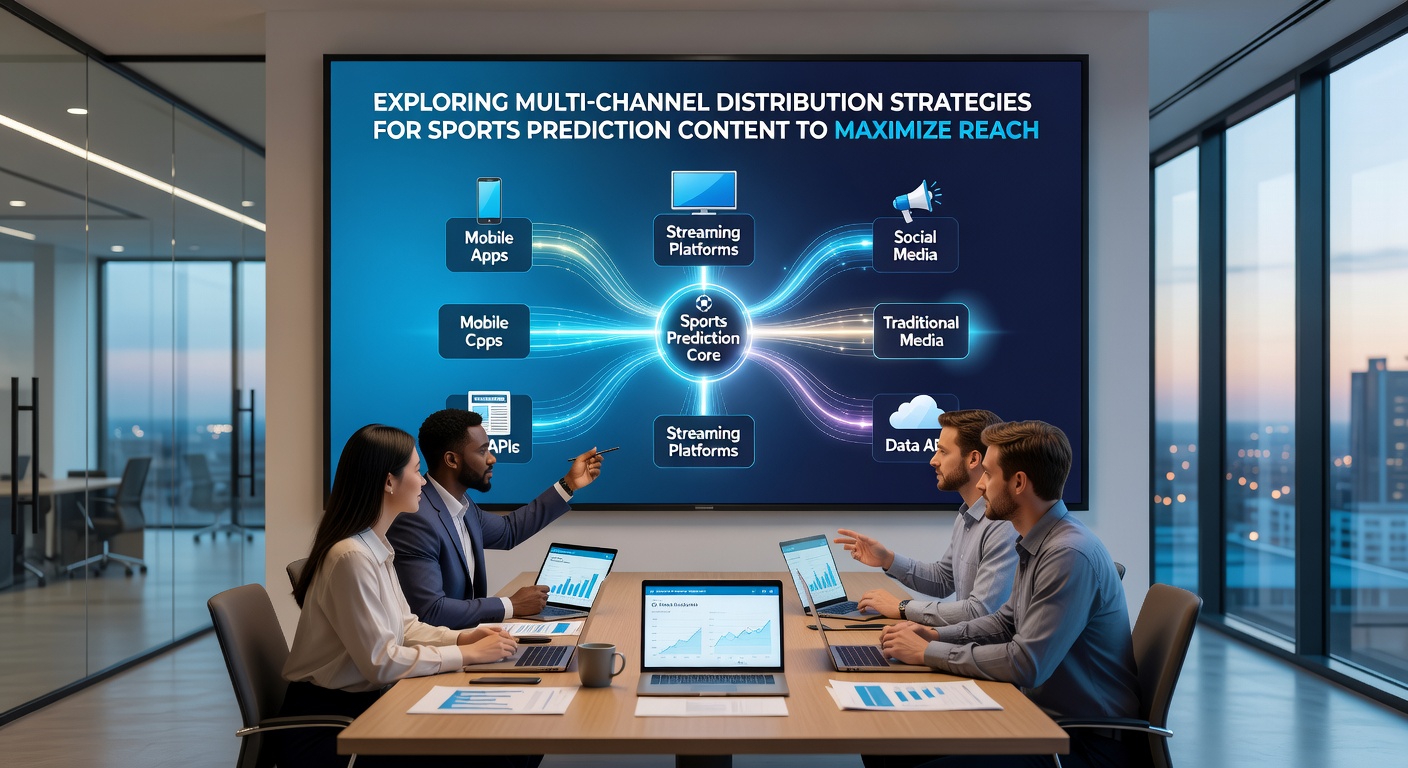 Overview of multi-channel distribution networks connecting sports prediction content across platforms
